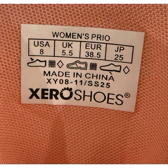 Xero Prio Women's Size 8 Lace Up Minimalist Gray/Black Athletic Shoes - VGC! - Picture 11 of 11